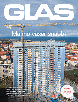 Omslaget till tidningen GLAS nummer 2, 2021