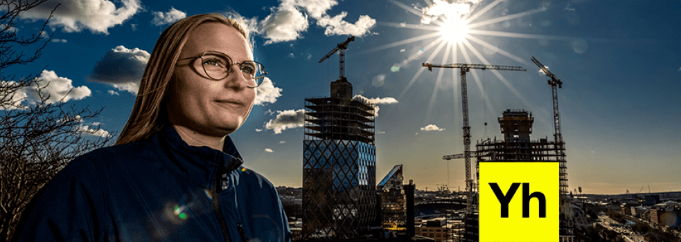 Alma Hedskog, nyexaminerad glas- och metallingenjör. Foto: Sören Håkanlind.