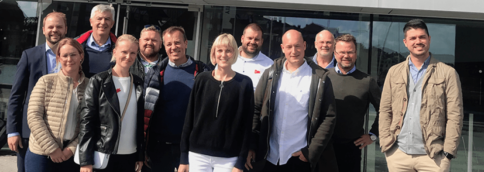 Deltagarna på 'The Nordic Glass Seminars' 2019 i Köpenhamn.