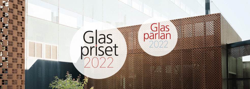 Logotyperna för Glaspriset och Glaspärlan 2022