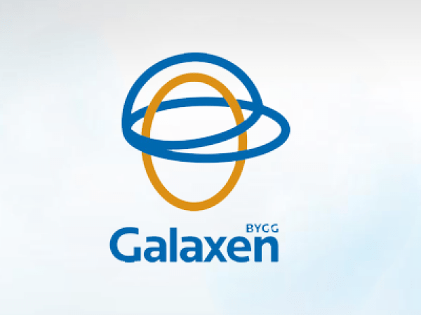 Logotyp för Galaxen bygg