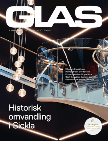 Omslaget av tidningen GLAS nr 3 - 2021